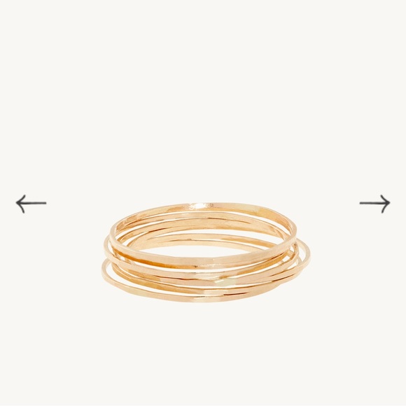 Catbird Jewelry - Catbird Threadbare Gold Stacking Ring size 11